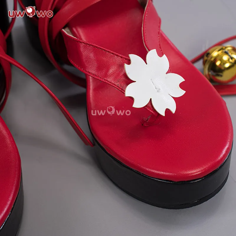 Uwowo Game Honkai: Star Rail Sparkle Hanabi Cosplay Shoes Clogs