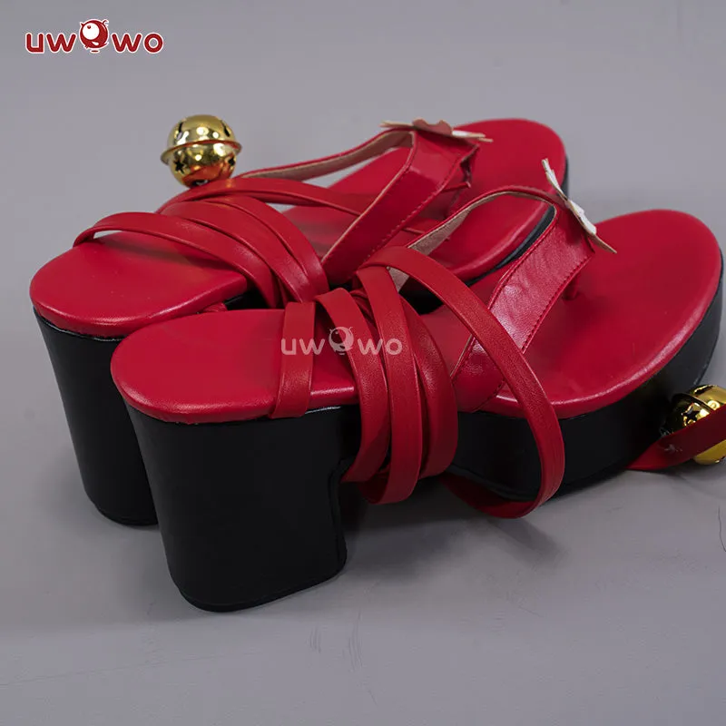 Uwowo Game Honkai: Star Rail Sparkle Hanabi Cosplay Shoes Clogs