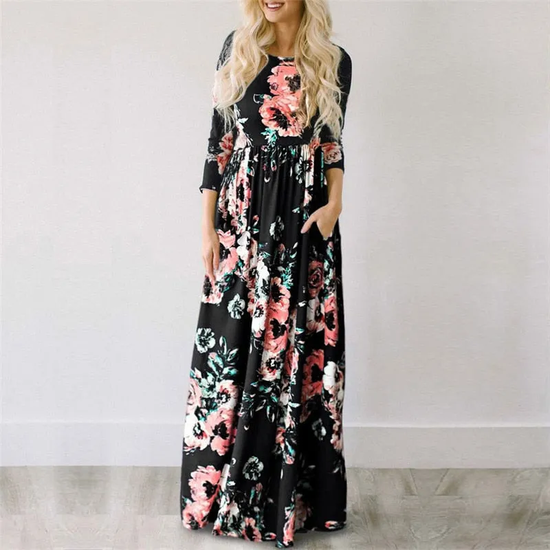 Women Bohemian Party Dress