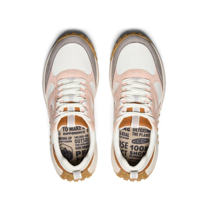 Women's KS86 Leather Sneaker  |  KEEN Maple/Cameo Rose